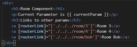 room component html final