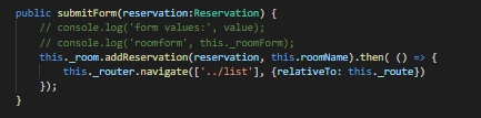 room form component method