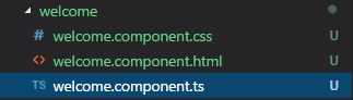 new component files